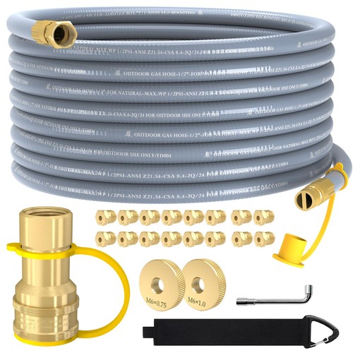 12ft natural gas hose - 3/8",